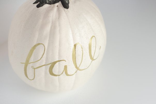 Calligraphy Pumpkin | CGH Lifestyle