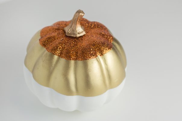 Metallic Color Dipped Pumpkin | CGH Lifestyle