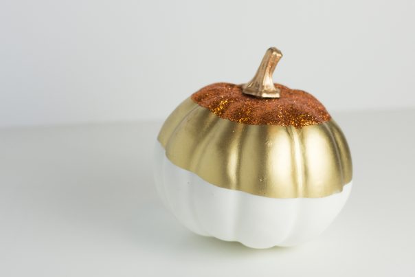 Metallic Color Dipped Pumpkin | CGH Lifestyle