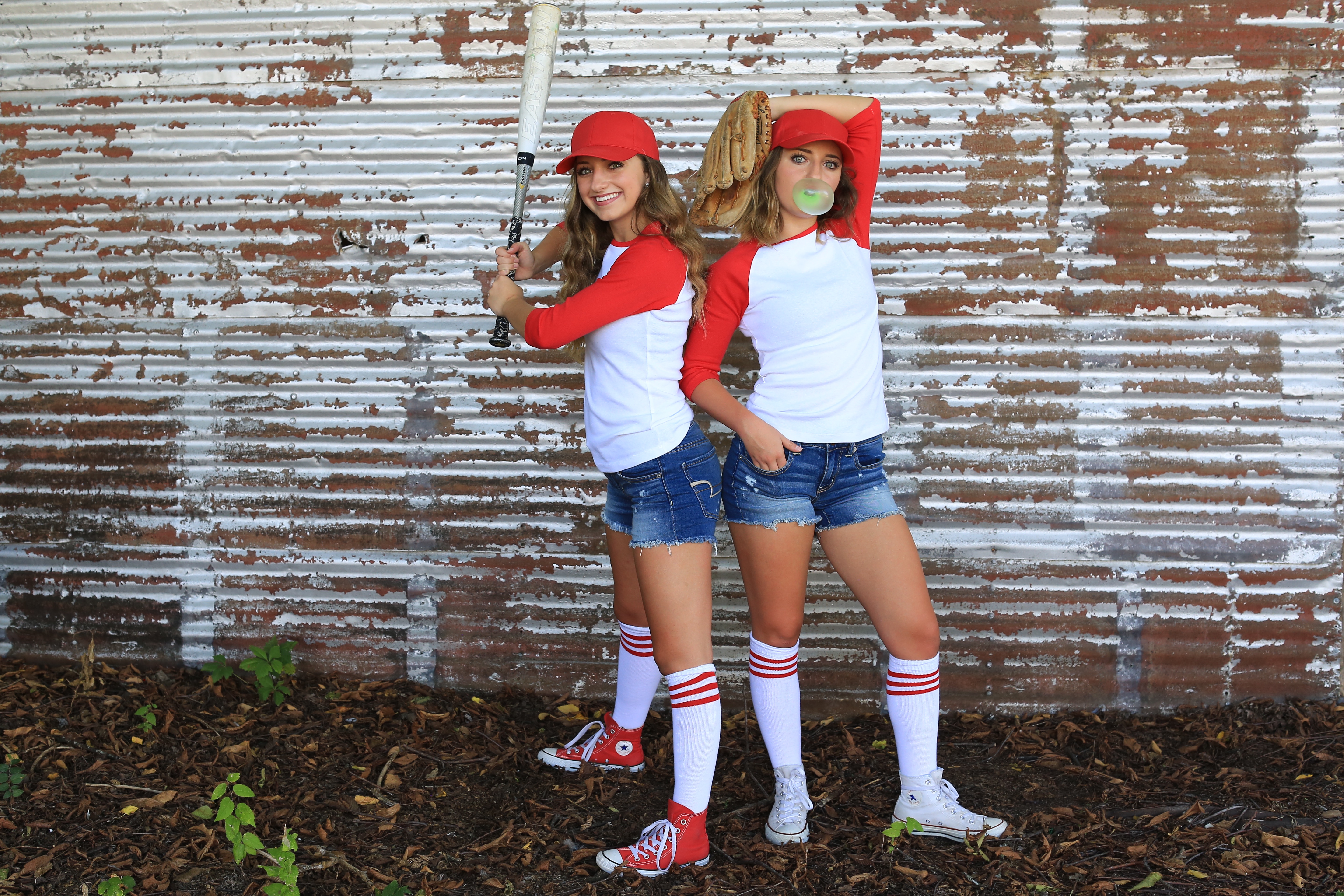 Girl baseball halloween costume sale