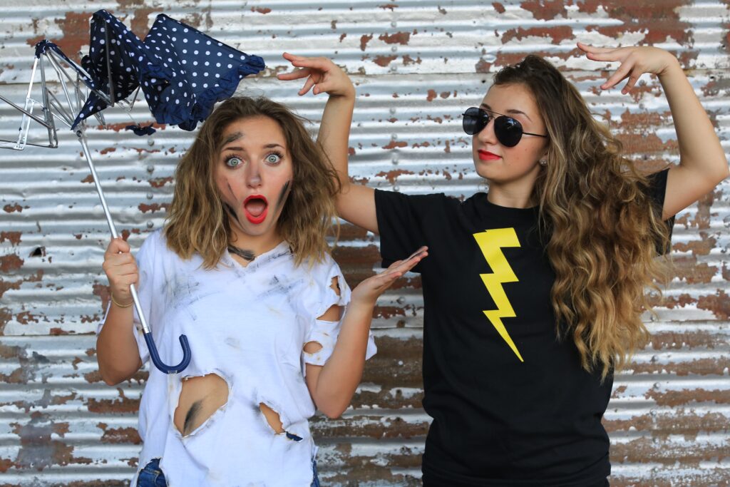 Lightening & Fried Costume | CGH | Brooklyn & Bailey