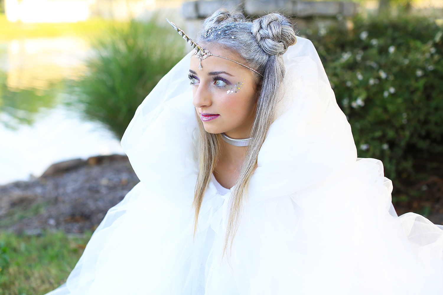 Unicorn Half-Up  DIY Halloween Costume - Cute Girls 