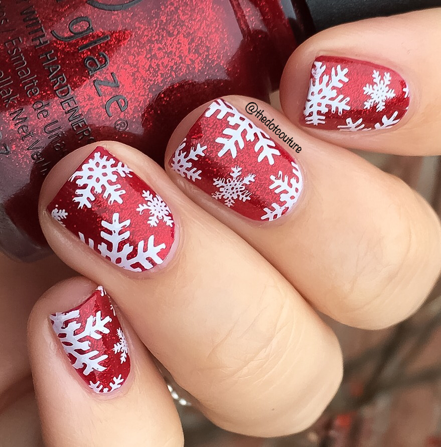 holiday nails christmas