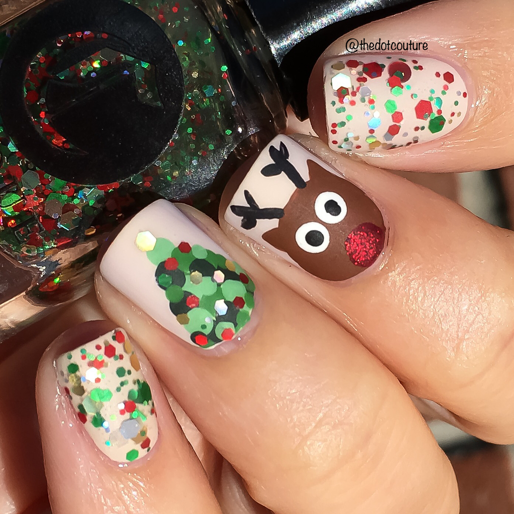 christmas holiday nails