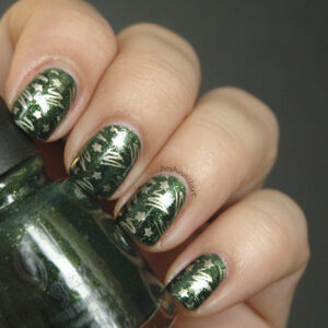 Dragon Scale Nail Art