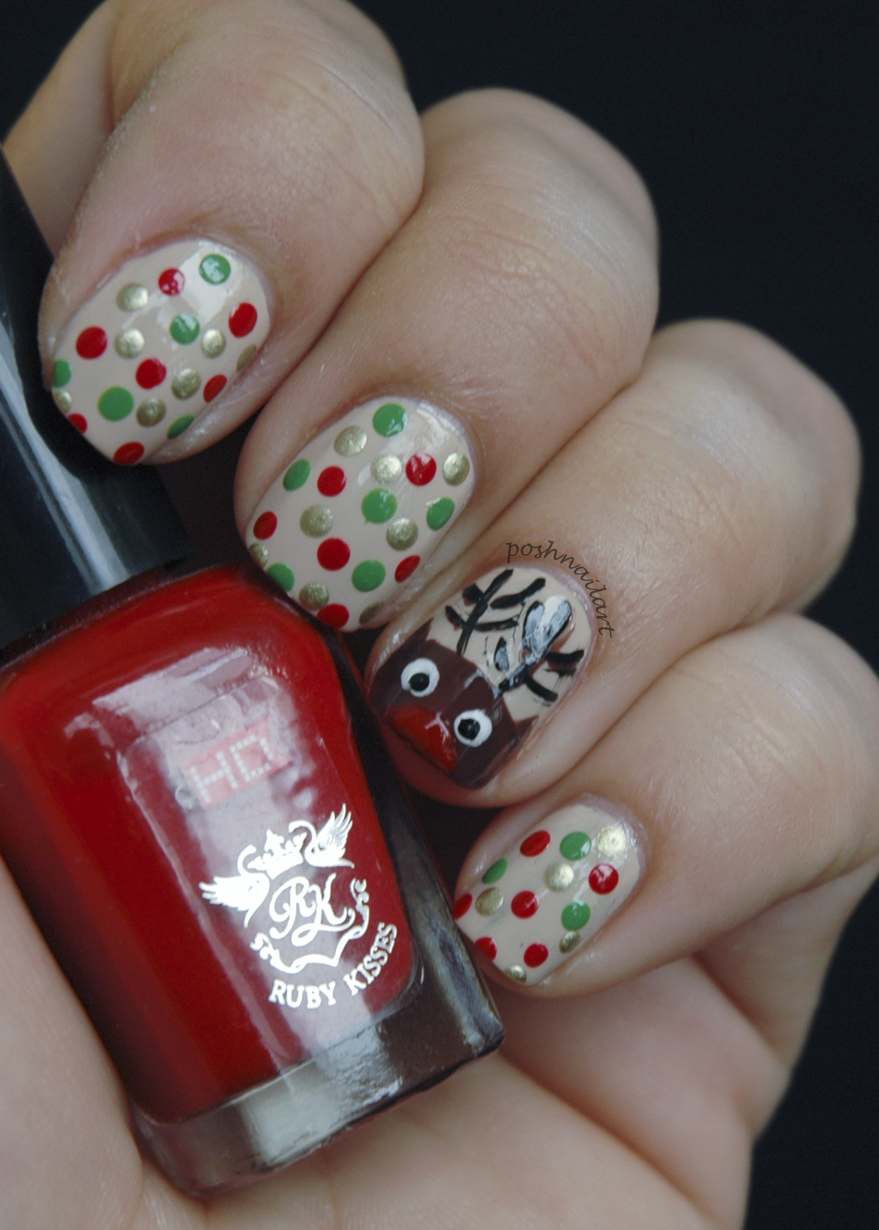 Christmas Nails - Cute Girls Hairstyles