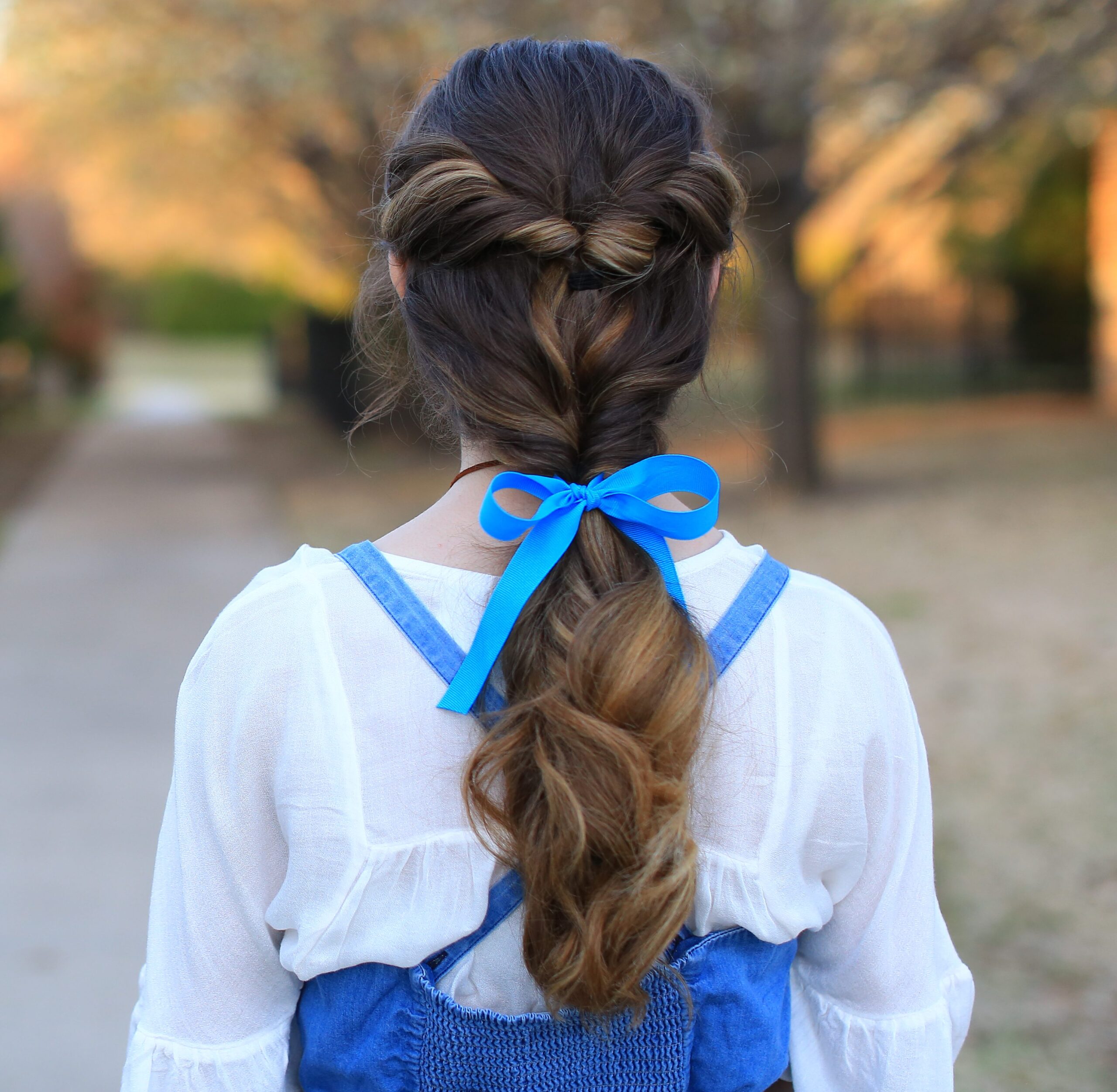 Belle Ponytail Beauty The Beast Cute Girls Hairstyles