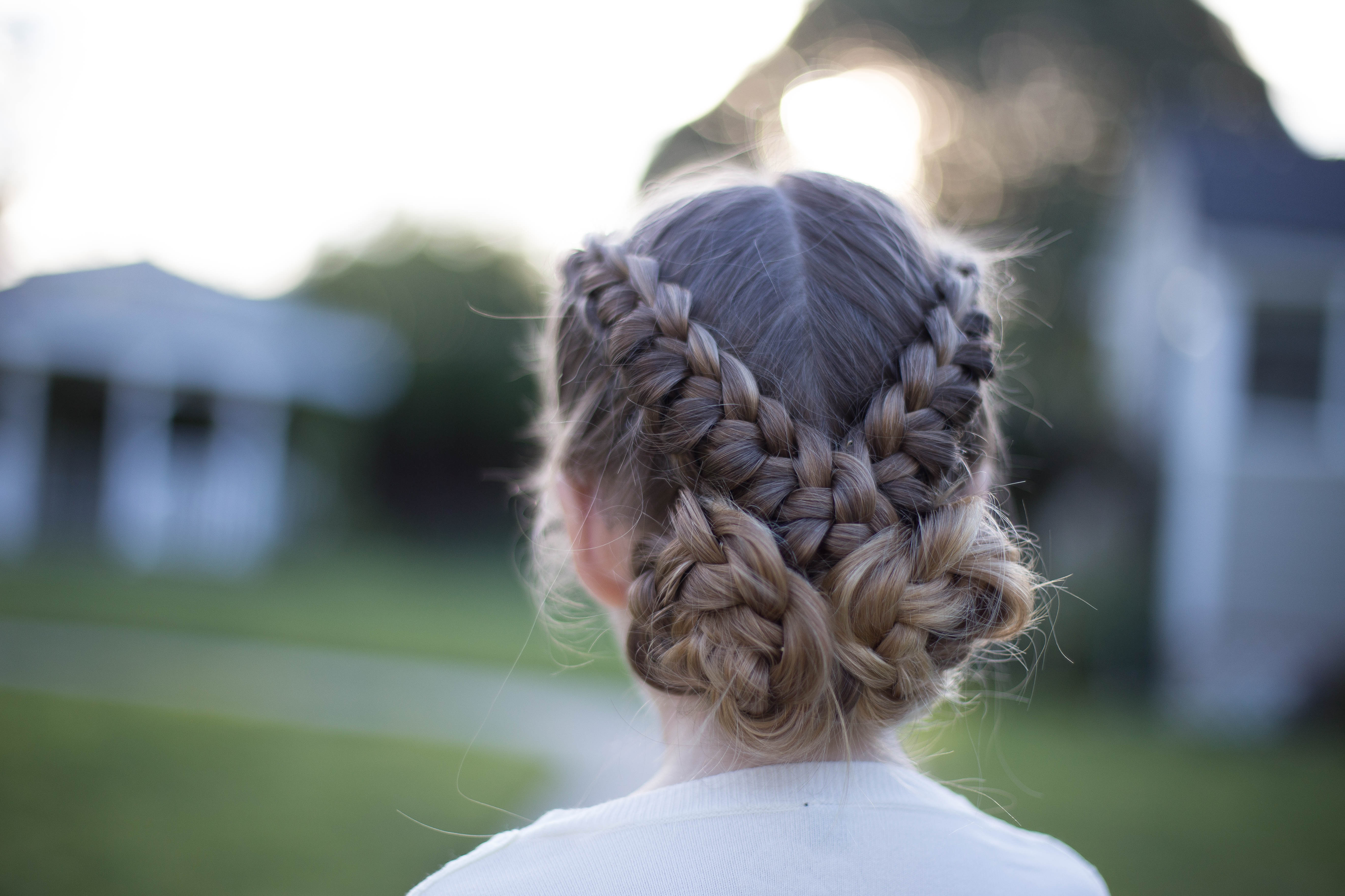 Flip Over Braid - Cute Girls Hairstyles