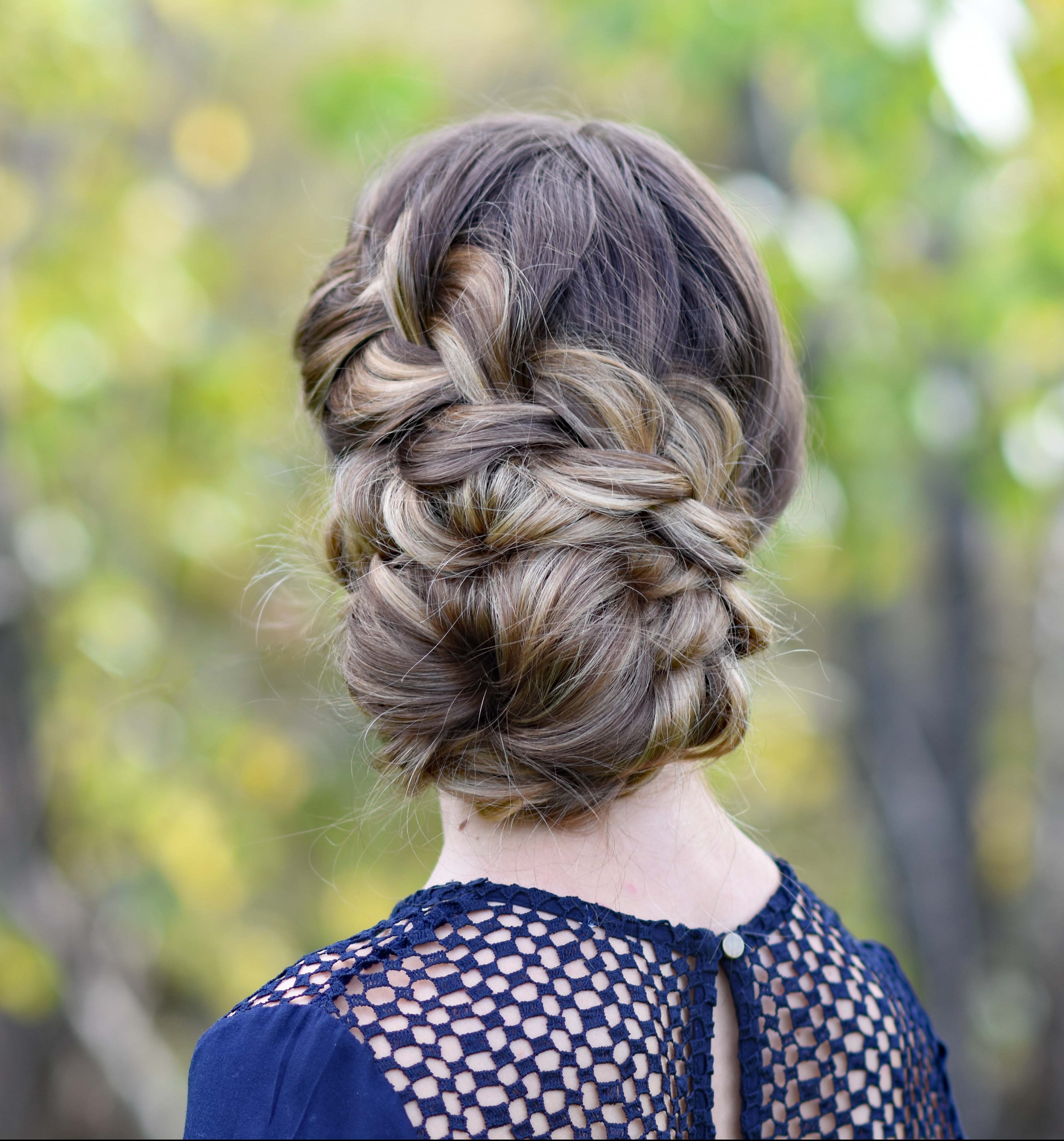 French Braid Updo Cute Girls Hairstyles