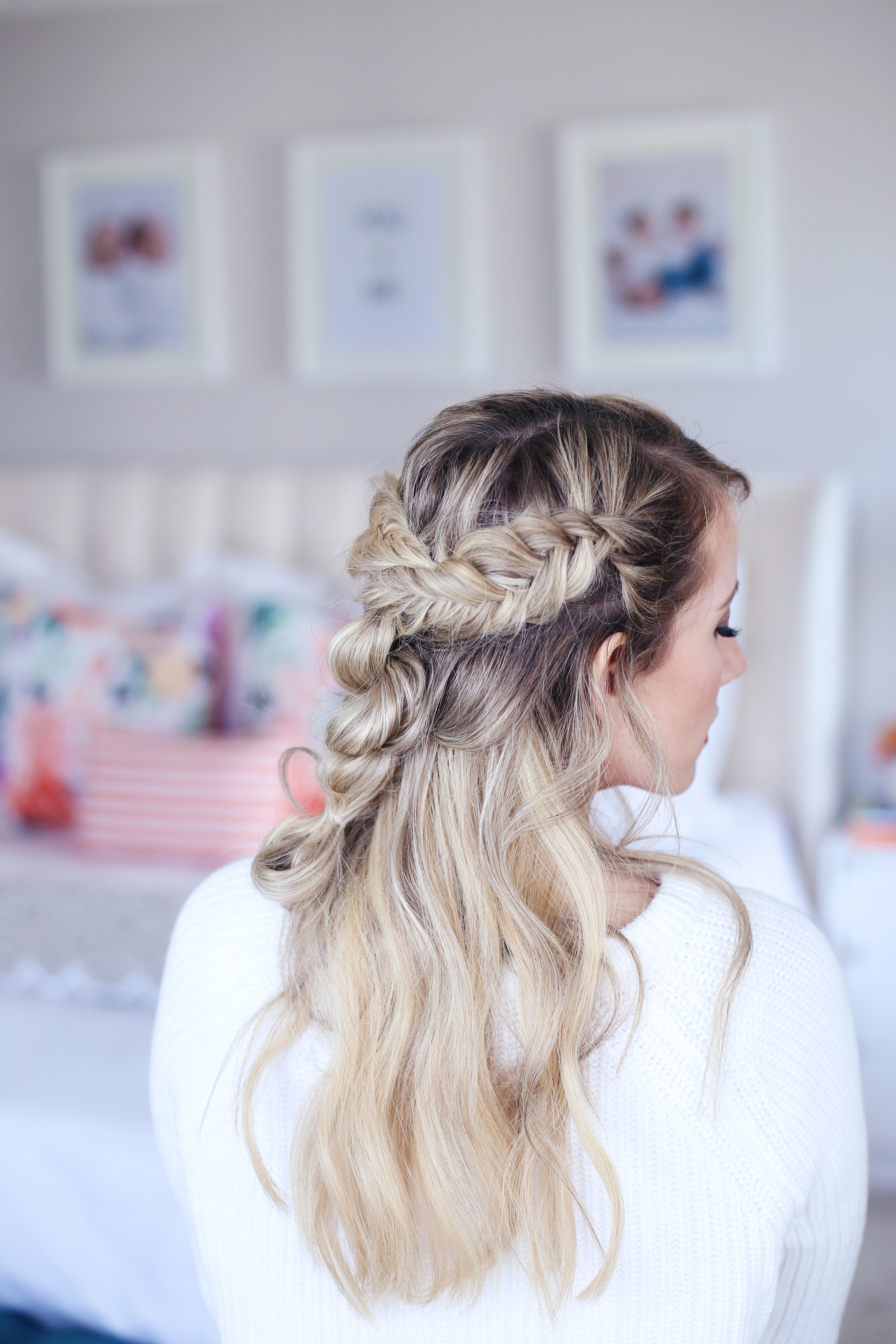 Quirky braid hairstyle for girls + step by step instructions - The  Organised Housewife