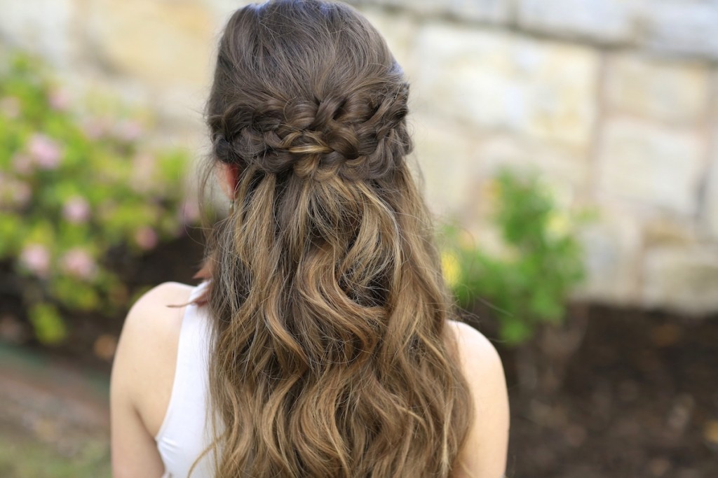 40 Best Prom Hairstyles for 2023 : Voluminous Half Up Long Hair