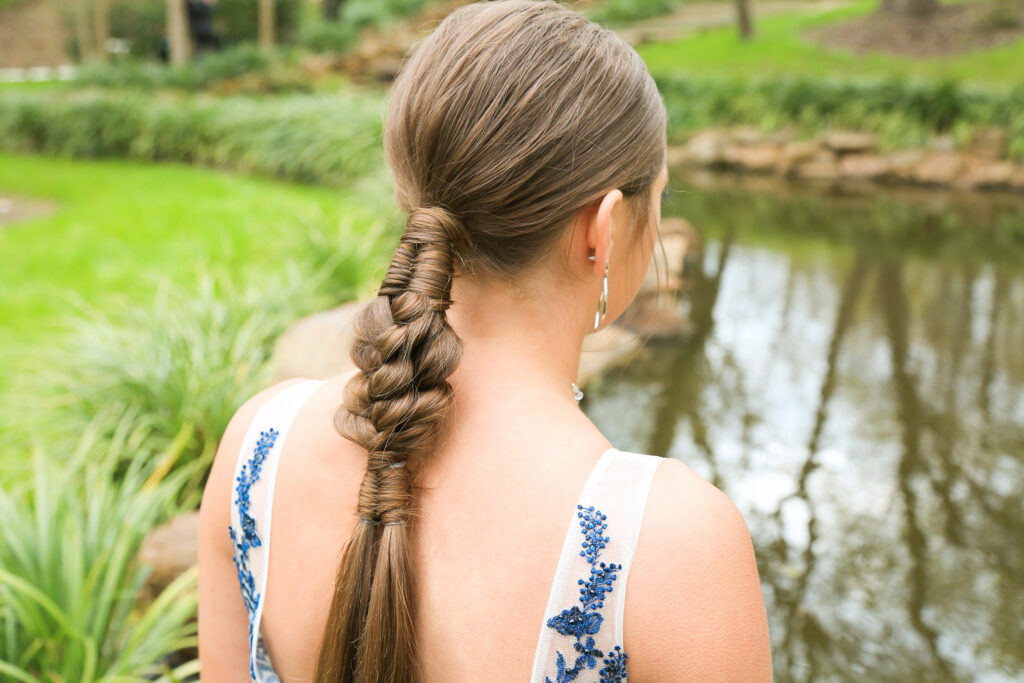 Wedding Ponytail Tutorial. - YouTube