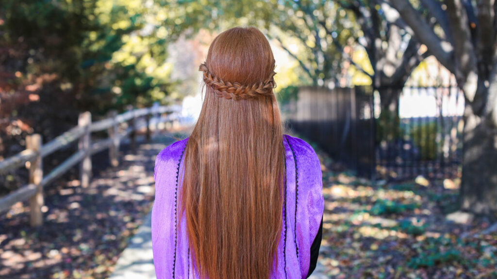 Frozen 2 Anna's Double Braid-Back - Cute Girls Hairstyles