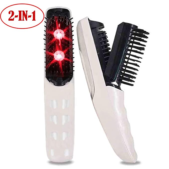 Scalp Massager Anti Hair Loss Hair Growth Comb Massage Stress Relax Electric Regrowth Hair Massager Brush,