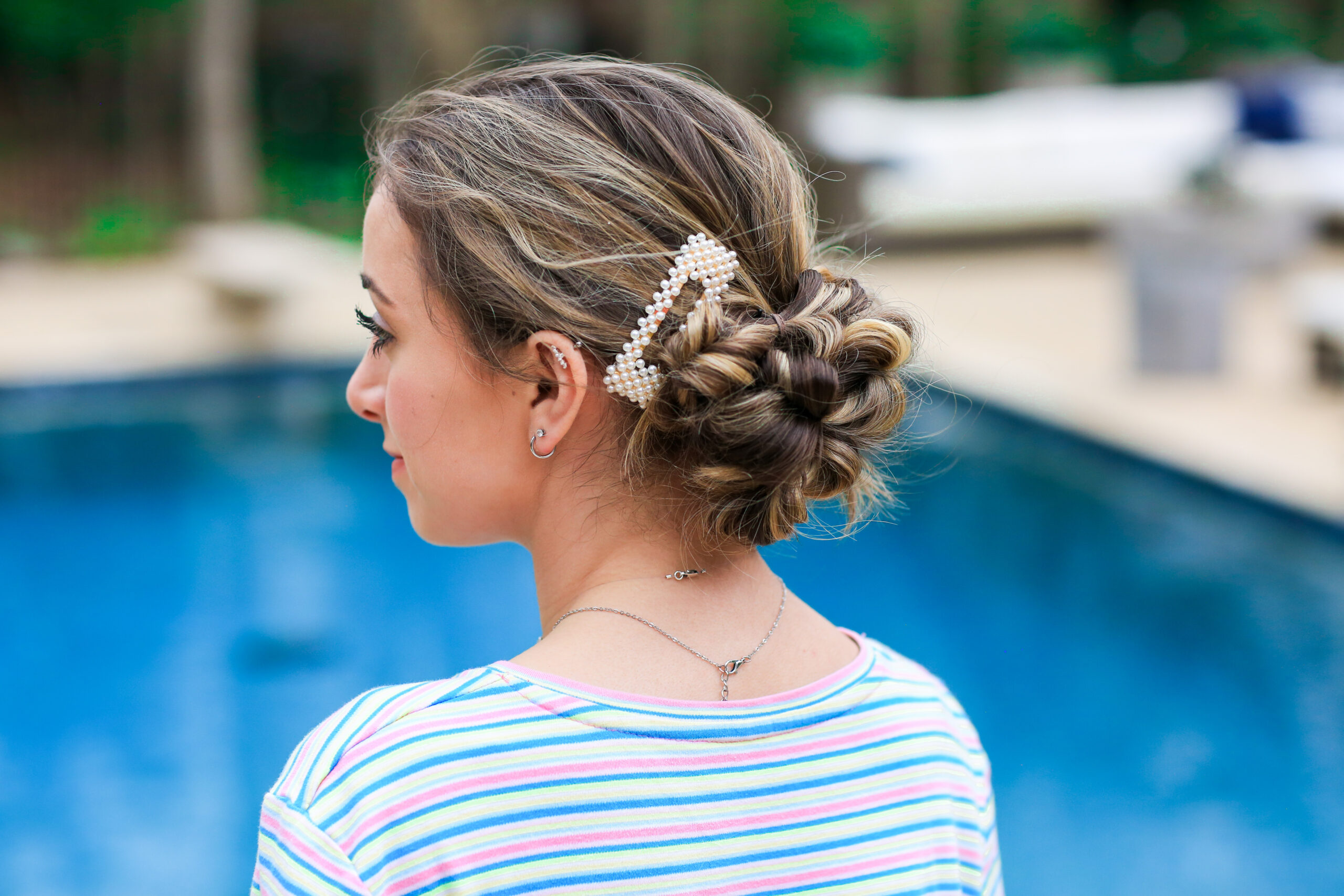 Ponytail updo discount