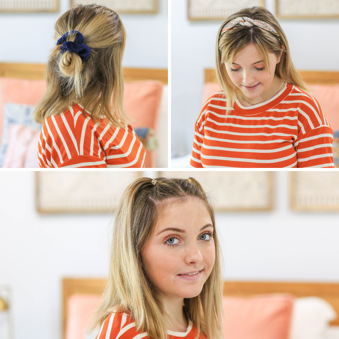 A Girl with a Bun Hairstyle · Free Stock Photo