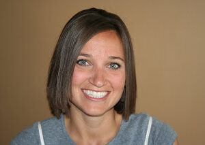 Woman smiling