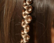 Close up view of the Tween "Slide-Up" Braid